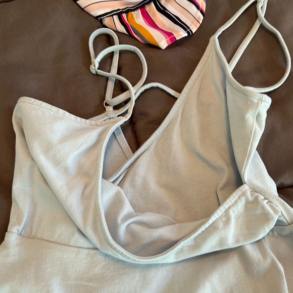 Forever 21 Light Blue Sun Dress - Picture 3 of 4